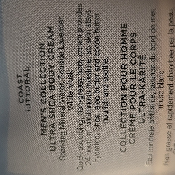 BATH AND BODY WORKS 'COAST'- 8OZ TUBES OF OF BODY CREAM (2) - Picture 3 of 3